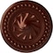 Ekena Millwork Foster Shell Ceiling Medallion (Fits Canopies up to 9 5/8"), 15 3/4"OD x 2"P, Antique Copper CM15FOACS - alternate 1